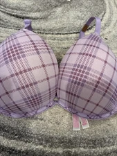 New PINK Victoria's Secret Bra 34DD Bombshell Pushup Wear Everywhere NWT