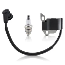 Ignition Coil w/ Spark Plug For Ryobi RY38BP 38cc Backpack Leaf Blower 2 Cycle