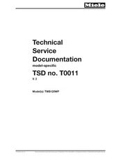 MIELE TWB120WP SERVICE REPAIR MANUAL PAPERBACK