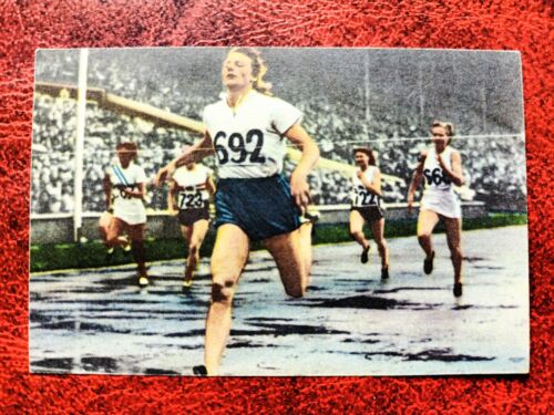 Fanny Blankers-Koen '54 Blue Band Sporten #128 Unused 4-time Olympic Champion - Photo 1/2