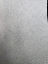 1 x Cream Coloured Craft Felt Sheet Fabric Approx 30cm x 20 cm (11 3/4"x7 3/4")