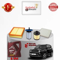 KIT Service 4 Filter UND ÖL Jeep Renegade 2.0 CRD 103KW 140PS AB 2014