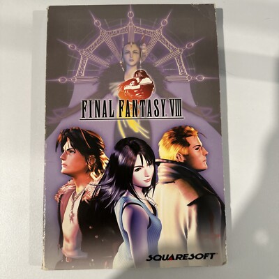 FINAL FANTASY VIII ~ Squaresoft 2000 PC CD-Rom Game ~ Original Sleeve 5 ...