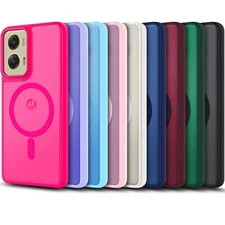 For Motorola Moto G Stylus 2024 5G Phone Case Magsafe Slim Protector Cover