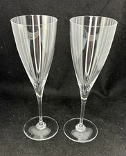 2 Baccarat Dom Perignon Crystal Water Goblets France 8.9in Discontinued