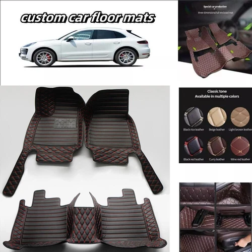 Custom Fit For Infiniti All Models Car Floor Mats Luxury Carpets All Weather Rug - Bild 66 von 76