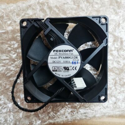   PVA080G12R 802512V 0.80A PWM 4-Pin FOR   Z6 Z8 Cpu      #D9*