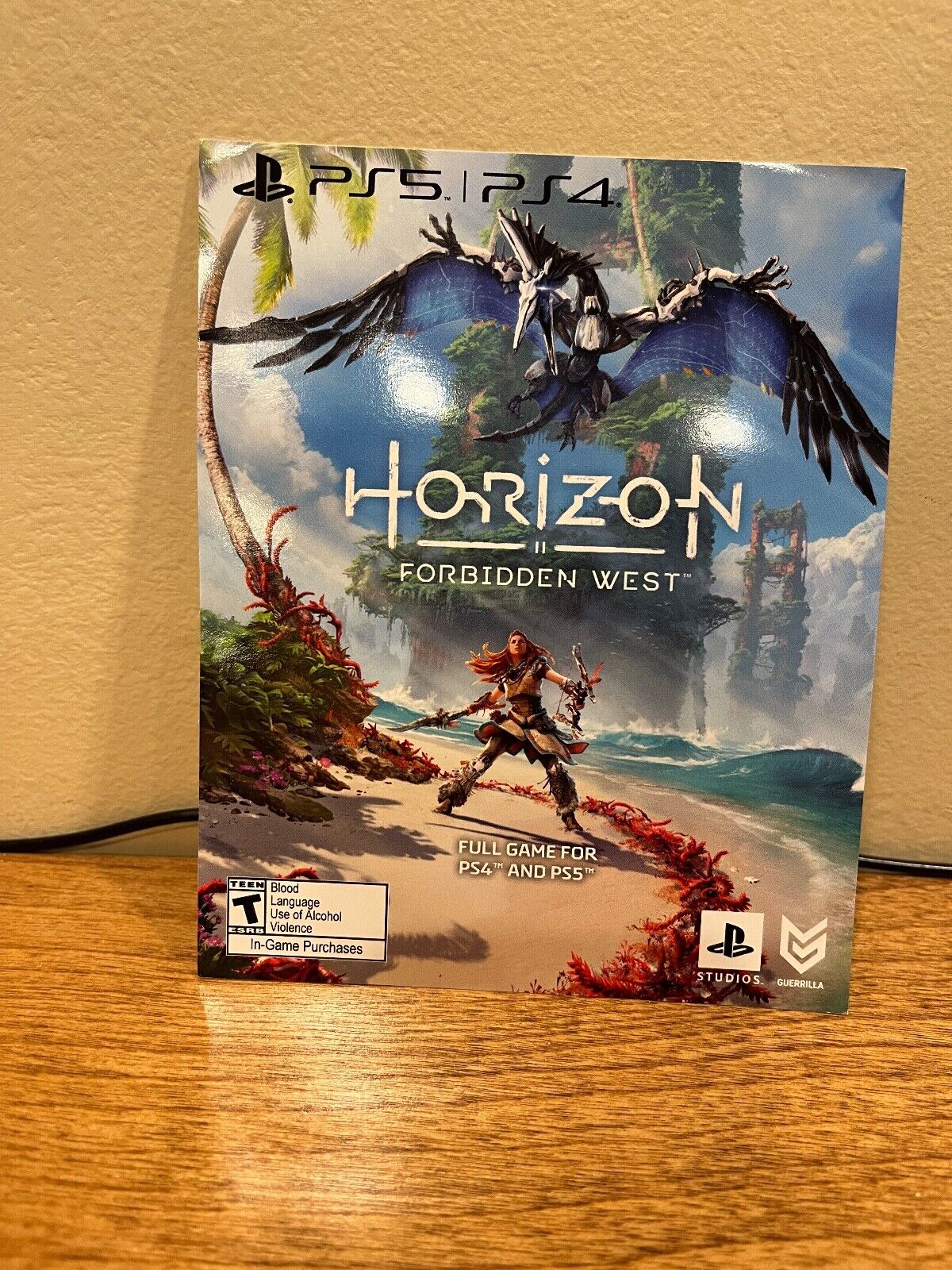 NEW Horizon Forbidden West Sony PS4 PS5 Full Game Digital Download