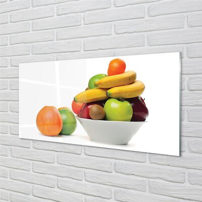 Tulup Acrylglas 120x60 Wandkunst Obst in eine Schüssel geben