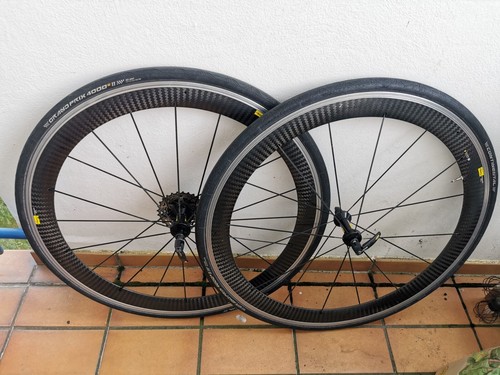 Cosmic Carbon SL Laufradsatz Mavic Shimano 9/10/11-Fach Clincher - Bild 5 von 10