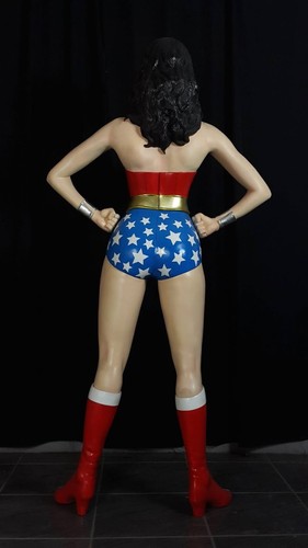 Statua personalizzata donna a grandezza naturale negozio cinema pezzo da esposizione limitato - Foto 5 di 13