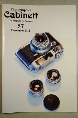 Photographica Cabinett 57 Beirette Rollei Adox Ruberg Unette Baby Box Weltur 