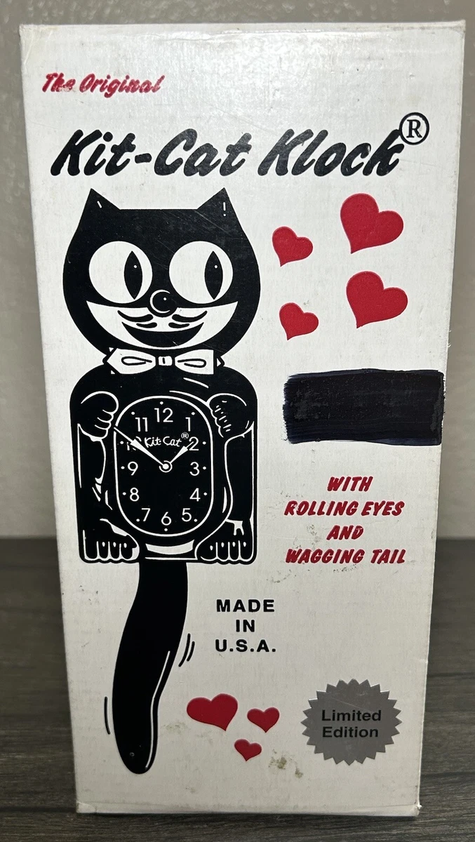 レディ　キット　キャット　クロック　LBC-47 コーラルレディ Kit-Cat Clock Classic Gentleman /Lady Tail Wall . - AliExpress