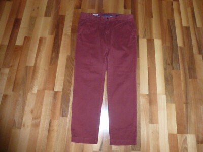 Alberto Strech Hose neu Farbe rot Größe W 33 L 30