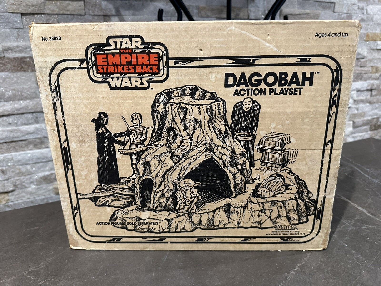 VINTAGE STAR WARS DAGOBAH ACTION PLAYSET 1980 ORIGINAL BOX ONLY eBay