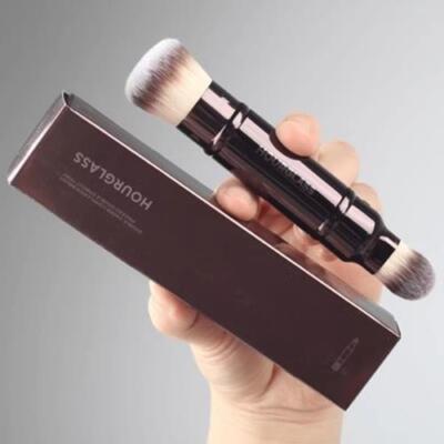 HOURGLASS Retractable Double Ended Complexion Brush Foundation Powder NEW!