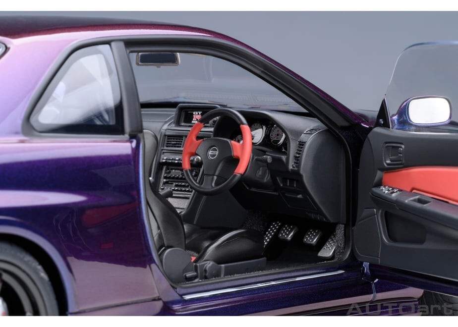 AUTOart 1/18 Nismo R34 GT-R Z-tune Midnight Purple III AUTOart 1/18 Nismo R34 GT-R Z-tune Midnight Purple III
