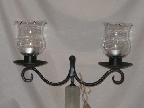 Scrolled Wine Bottle Candelabra Topper For Tealight, Votive or tapered Candle's - Picture 10 of 12