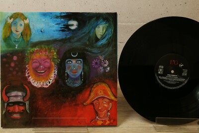 King Crimson IN THE WAKE OF POSEIDON Vinyl LP GF Prog Rock EG  207 937-620, NM !