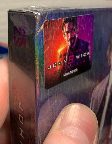 NEW JOHN WICK 3 BLU-RAY (FULL SLIP A) STEELBOOK! NOVAMEDIA+REGION FREE! PLZ READ - Picture 9 of 11