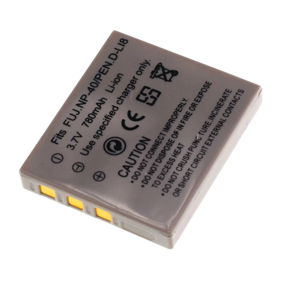 2x Batería Li-ion + Cargador para Medion MD 85919 MD 85562 MD 85416 MD 85766 NP-40 Foto 4 de 4