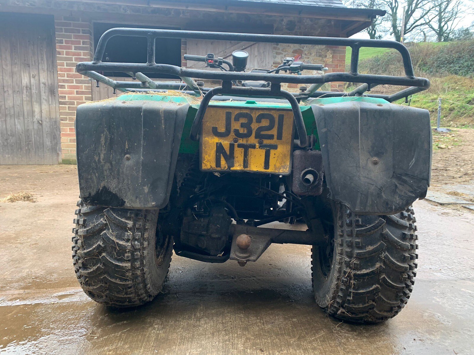 kawasaki klf 300 quad bike Spares Or Repairs eBay