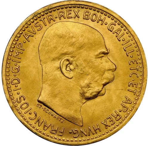 Austria 1912 - 10 Corona Restrike - NGC MS67