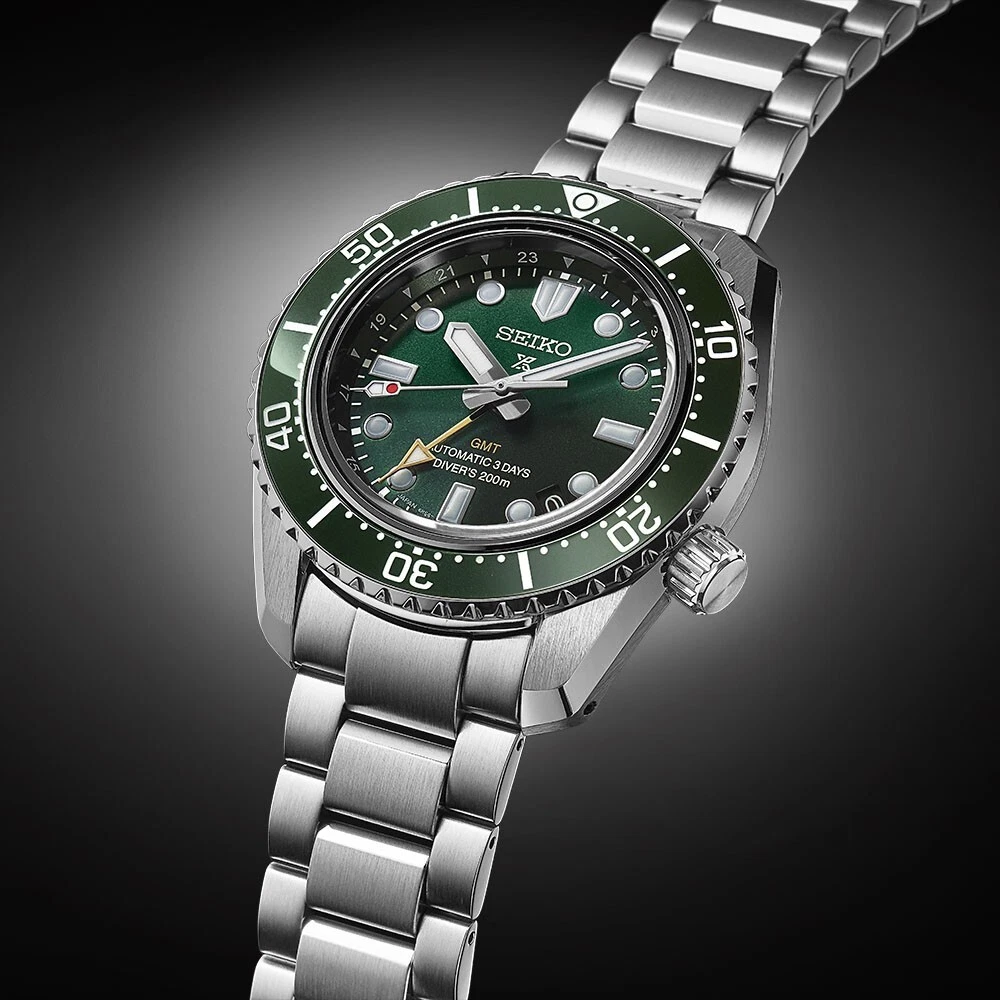 Seiko 1968 diver best sale green