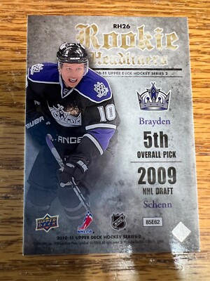 シェーンボーデン 2010-11 UPPER DECK - ROOKIE HEADLINERS - #RH26 BRAYDEN SCHENN | eBay
