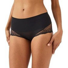 SPANX Undie-tectable Lace Hi-Hipster Panty Very Black - NWT