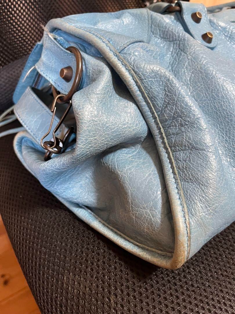 BALENCIAGA Part Time 2-way Hand Bag Shoulder Bag Leather