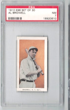 1910 E98 Set of 30 Al Bridwell PSA 7 Nr Mint Orange version NY