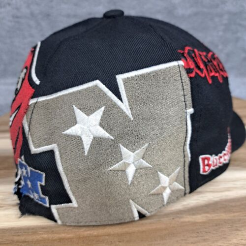 Gorra de colección Tampa Bay Buccaneers ajustada 7 1/2 logotipo grande AOP Reebok defectuosa - Imagen 5 de 19