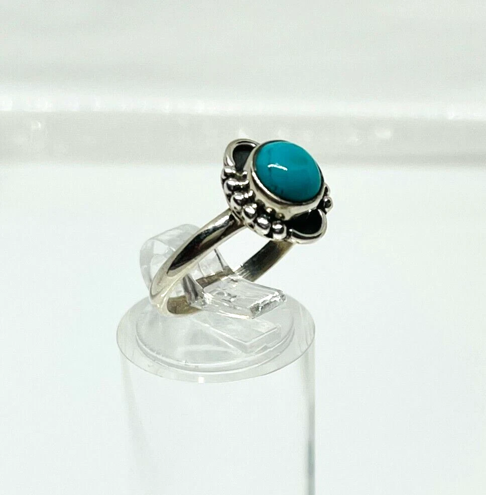 Turquoise stone ring online clearance