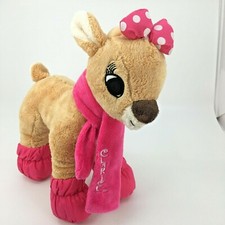 Plush Clarice Doll 13" Rudolph the Red-Nosed Reindeer Dan Dee RARE Pink Boots