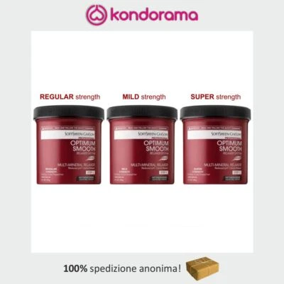 OPTIMUM SMOOTH RELAXER SYSTEM REGULAR SUPER STRENGTH STIRAGGIO PER CAPELLI 400g