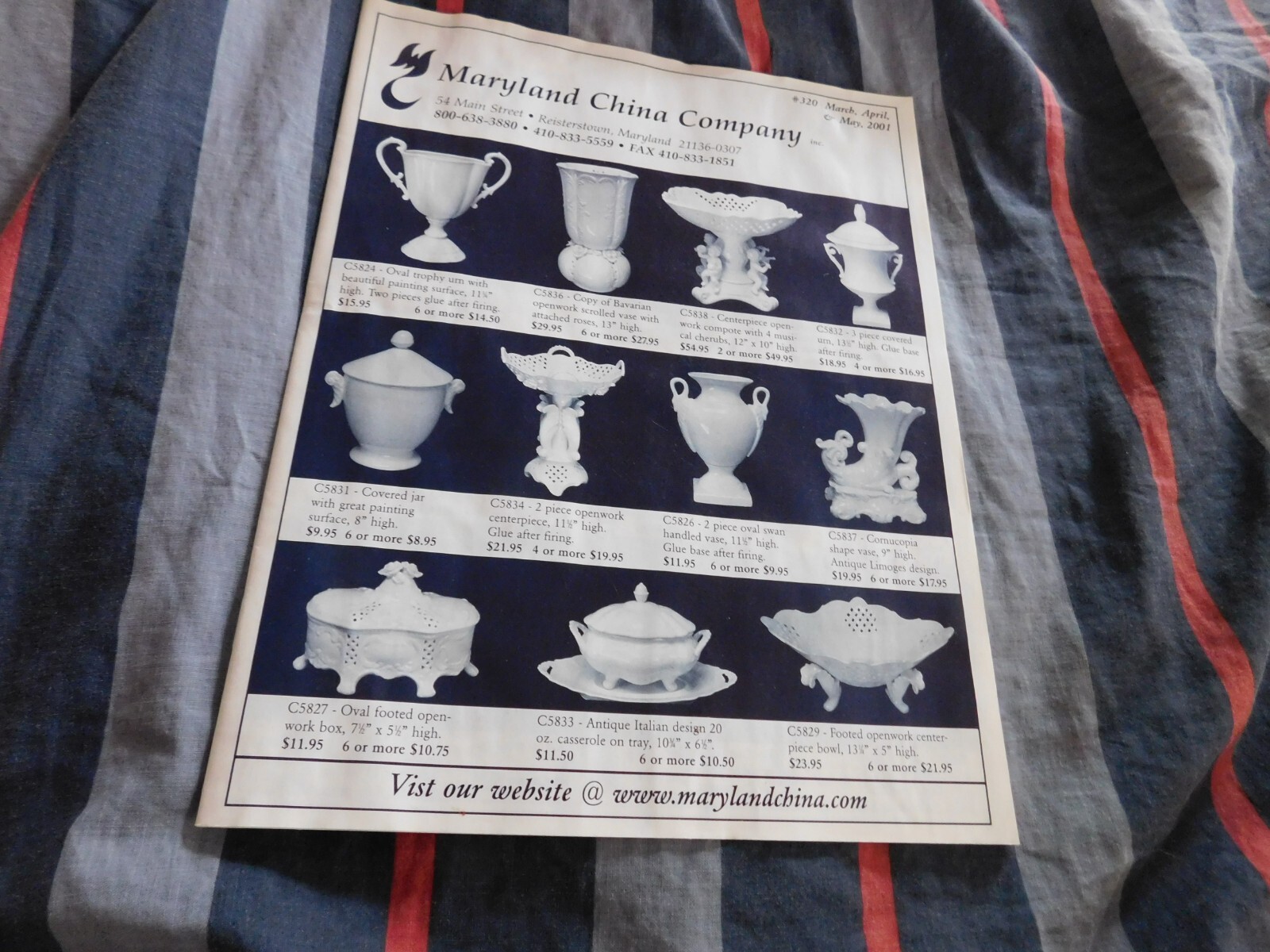 Maryland China Company Magazine Catalog # 320 | eBay