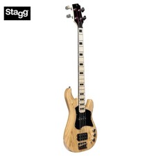 Stagg Silveray Series J-Type 4-String Electri...