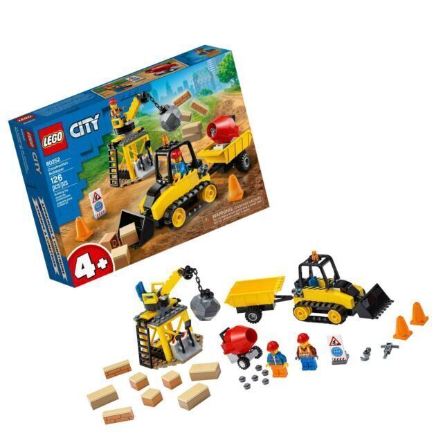 LEGO® City Construction Trucks and Wrecking Ball Crane – AG LEGO