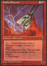 Anaba Shaman (1) Homelands - MTG