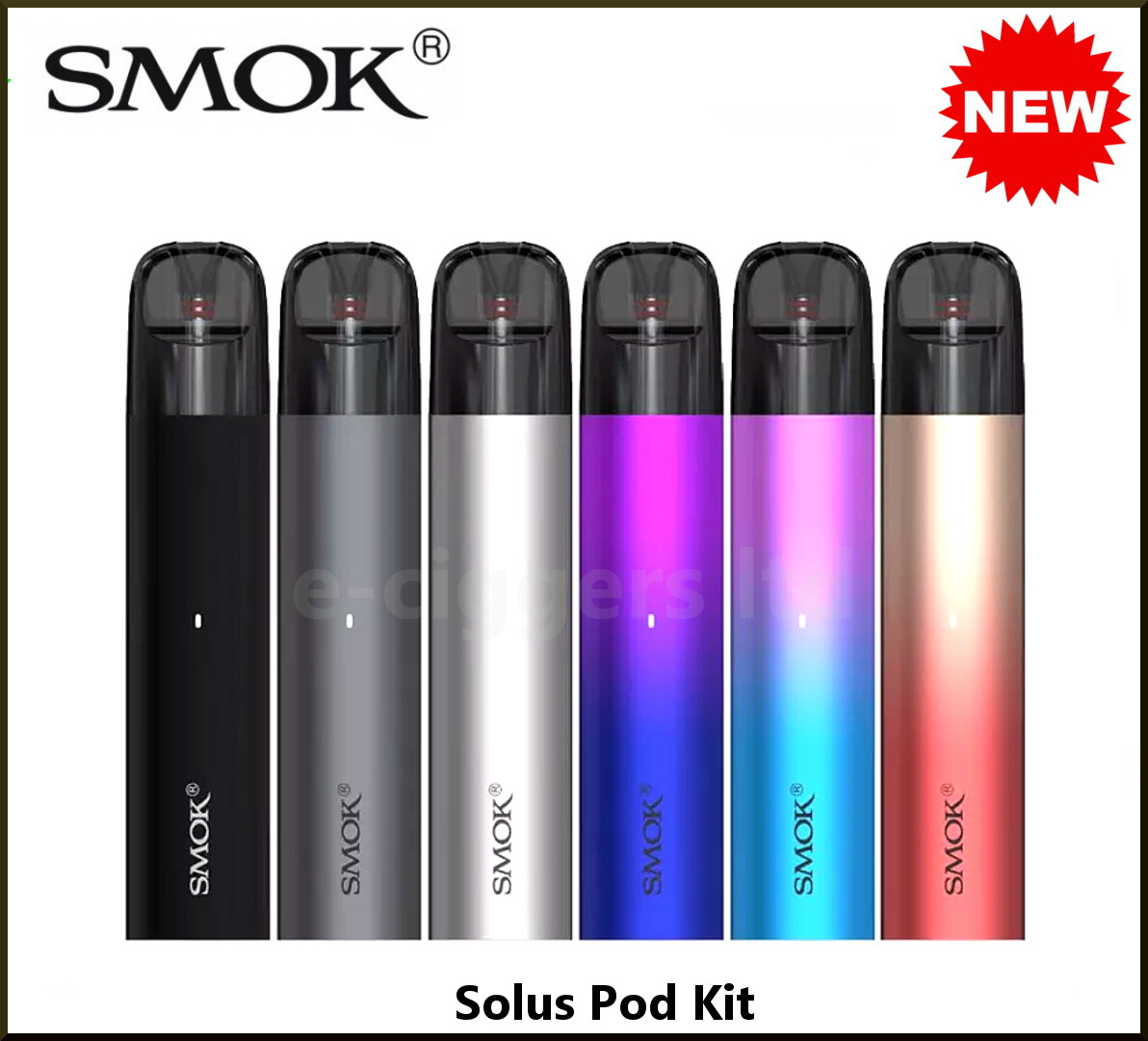 Smok Solus Pod Kit - Vape Pen - E Cigarette - Ecig - 100% Authentic - UK  Stock | eBay UK