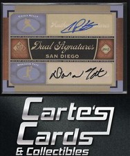 Casey Kelly Donavan Tate 2012 SP Signature Edition #SD11 Dual Signatures Padres