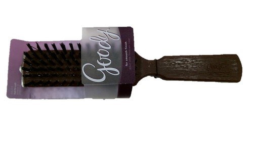 Goody Hairbrush with Synthetic Boar Bristles for Wet, Dry Hair-Woodgrain Plastic - Picture 4 of 7