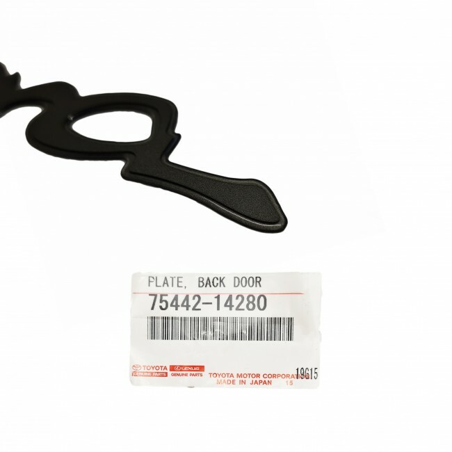 GENUINE TOYOTA SUPRA REAR NAME BADGE EMBLEM JZA80 75442-14280, 7544214280 - Foto 9