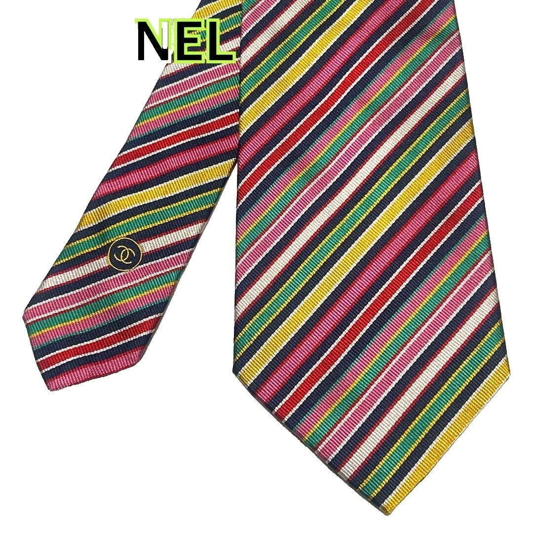 Lazos rayados CHANEL para hombres