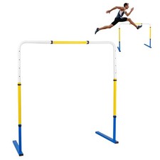 Adjustable Height Hurdles Track and Field,Detachable Agility Speed Jumping Tr...