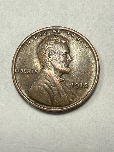 ** 1912 LINCOLN CENT- VF + (UPGRADE THAT SPOT IN YOUR SET)  PRICED TO SELL **