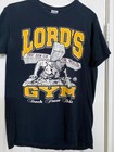 Vtg  Living Epistles Lord’s Gym Jesus God Christian Retro Graphic Black T shirt