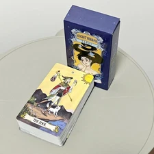 Secret Mirror Tarot Deck – 78 Colorful Cards Rider Waite System (10.3×6 Cm)