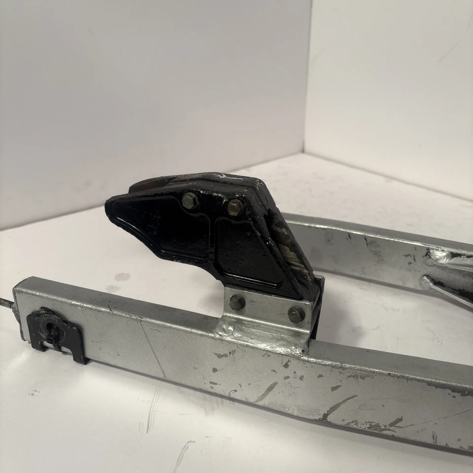 Brazo oscilante Kawasaki KX80 1986/1987 basculante OEM perno cadena protector guía ajustadores✅ Foto 4 de 4